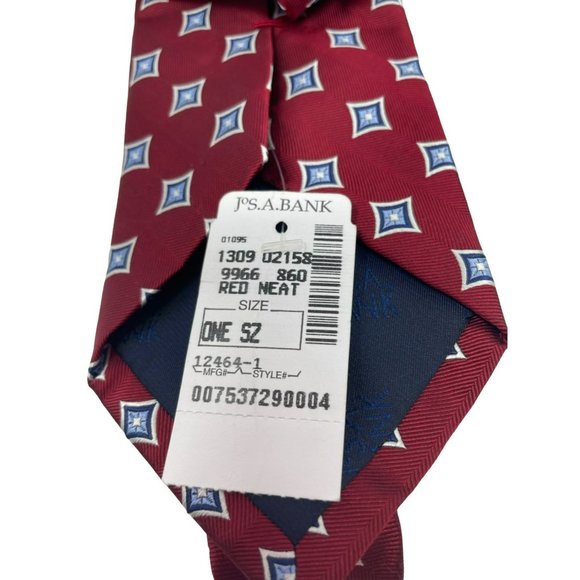 Jos.A. Bank Accessories Executive Collection By Josa Bank 0 Imported Silk Tie Rn31608 Nwt